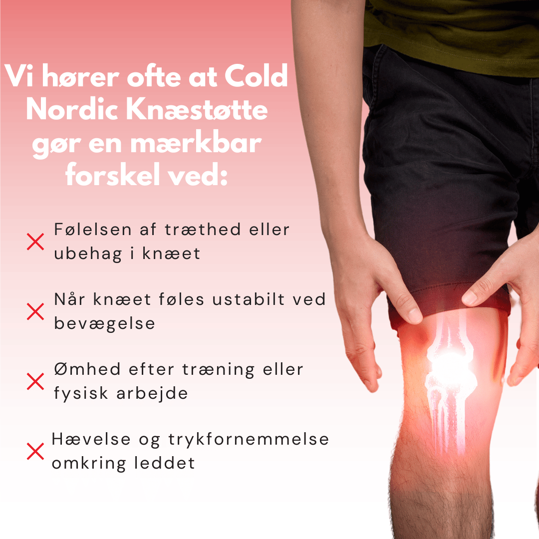 Cold Nordic Knæstøtte
